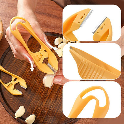 Garnet Garlic Peeler | Easy, Portable, Food-Grade ABS - Hartwella