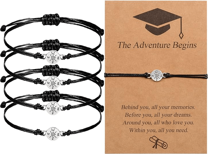 Glee Compass Bracelet | Meaningful Graduation Gift - Hartwella