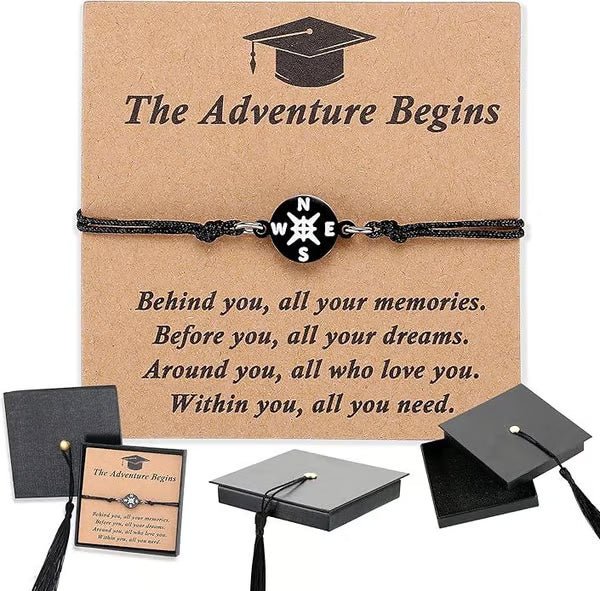 Glee Compass Bracelet | Meaningful Graduation Gift - Hartwella