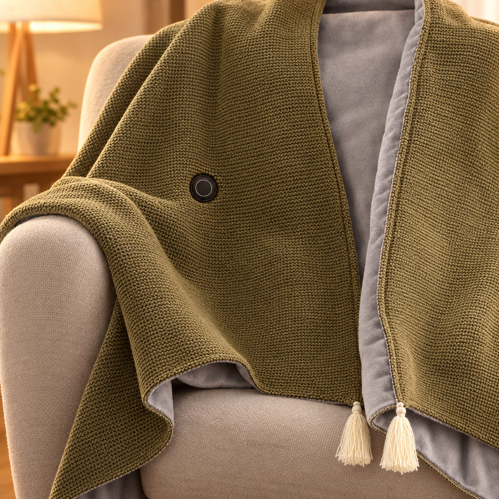 Cozora™ Portable Heated Blanket Shawl