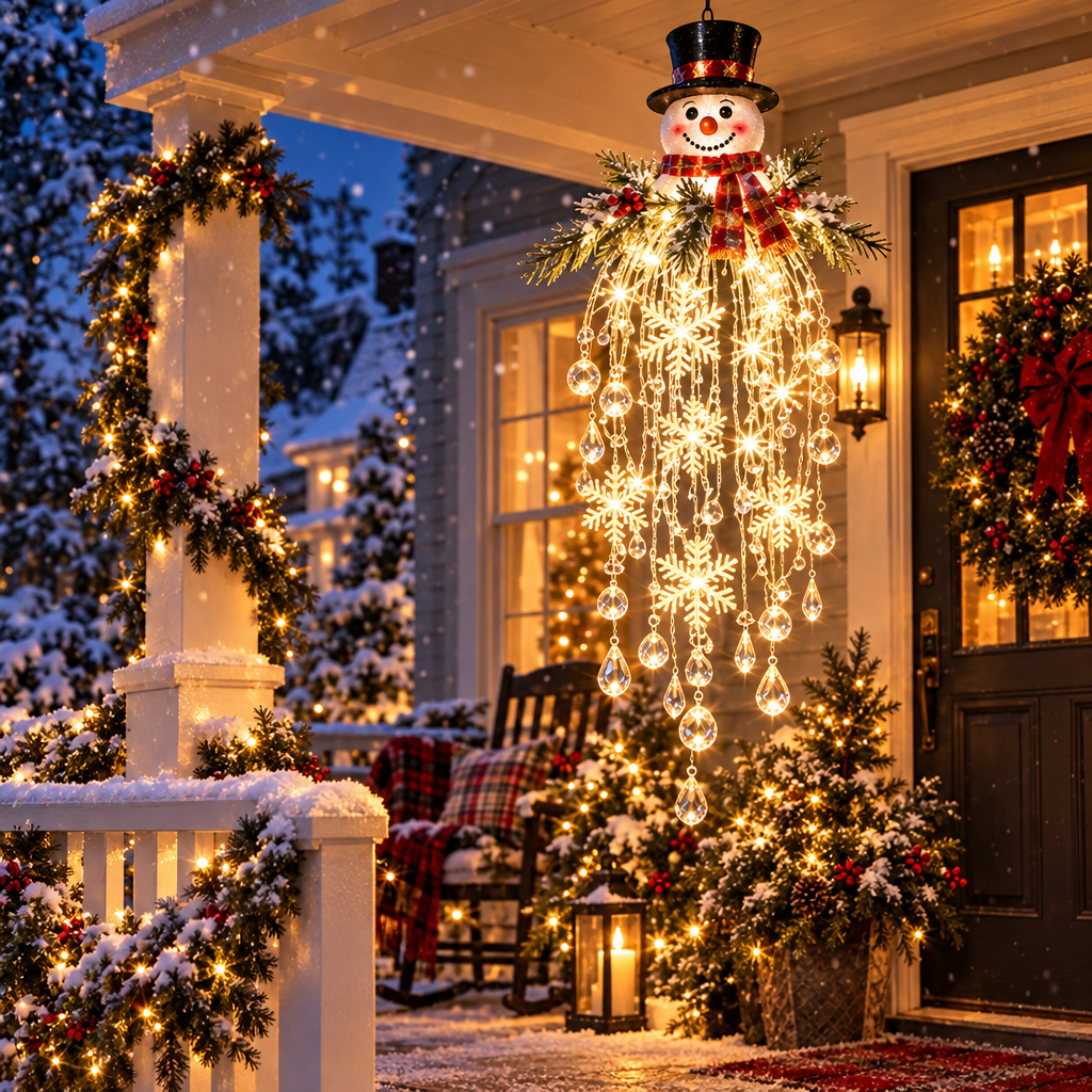 Glacia™ Crystal Cascade Christmas Light