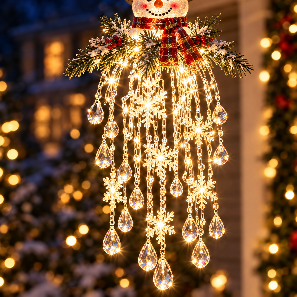 Glacia™ Crystal Cascade Christmas Light