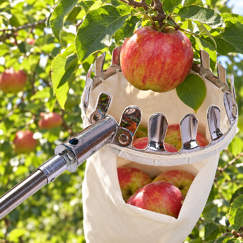 Harvo™ High-Reach Fruit Picker Basket