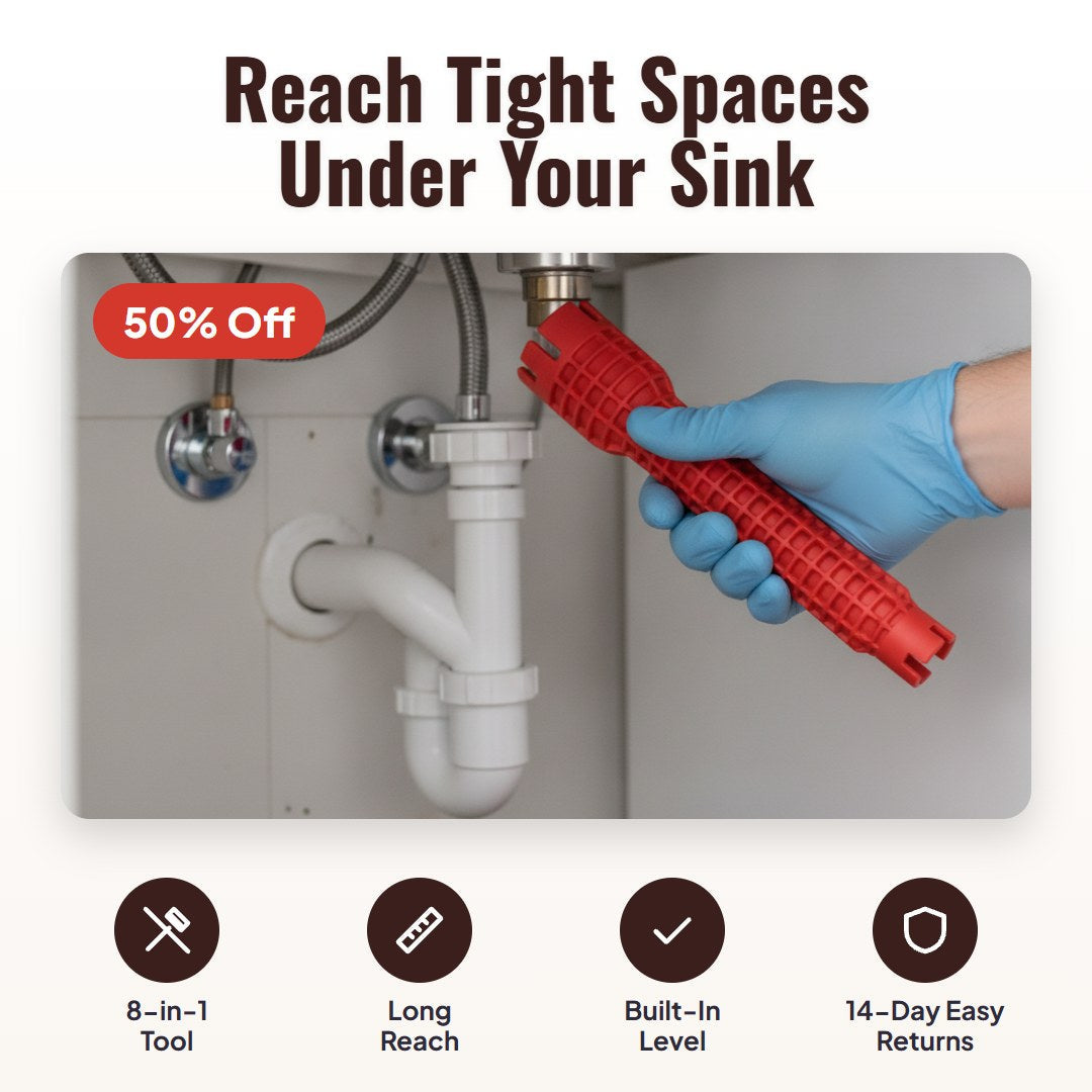 Pipora™ 8-in-1 Sink Wrench