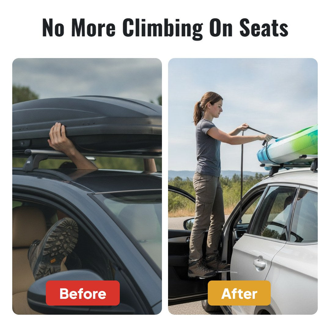 Stepra™ Folding Car Door Roof Step