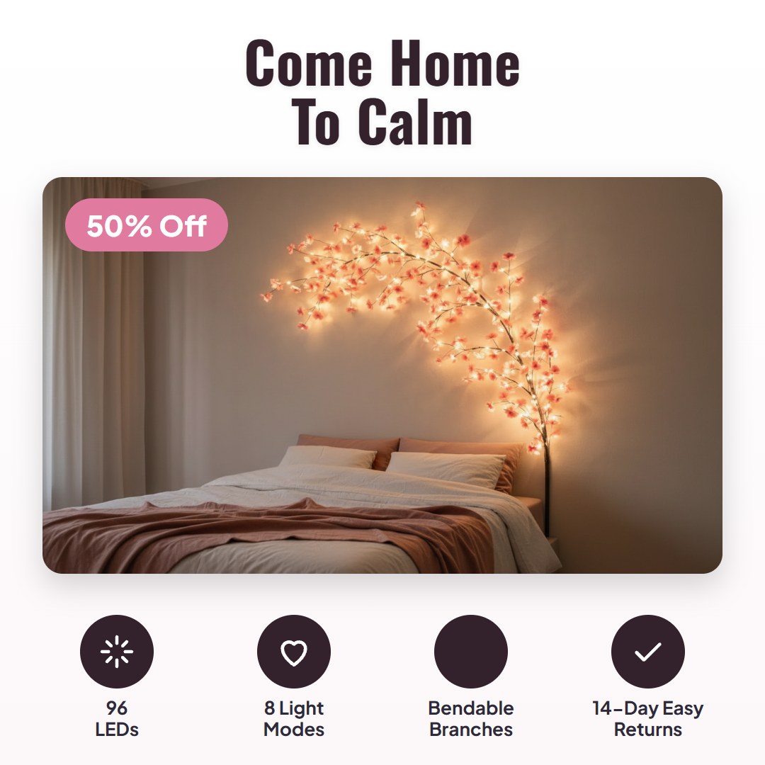 Blossa™ Cherry Blossom LED Tree Light