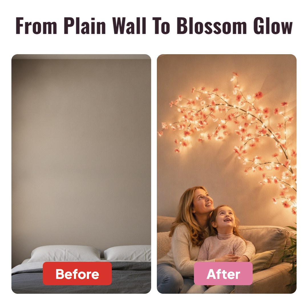 Blossa™ Cherry Blossom LED Tree Light
