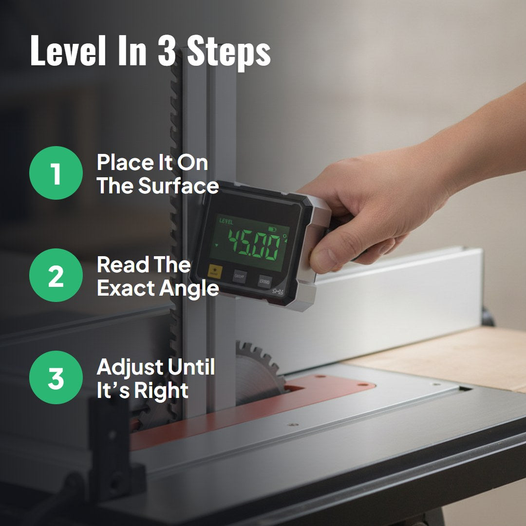Anglix™ Digital Magnetic Angle Level