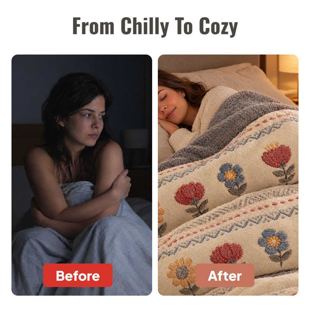 Snugra™ Double-Sided Fleece Comforter