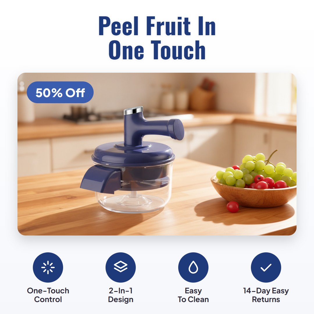 Peelio™ Electric Fruit Peeler & Mixer