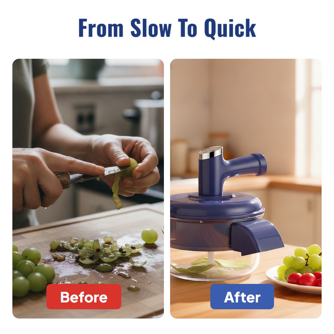 Peelio™ Electric Fruit Peeler & Mixer