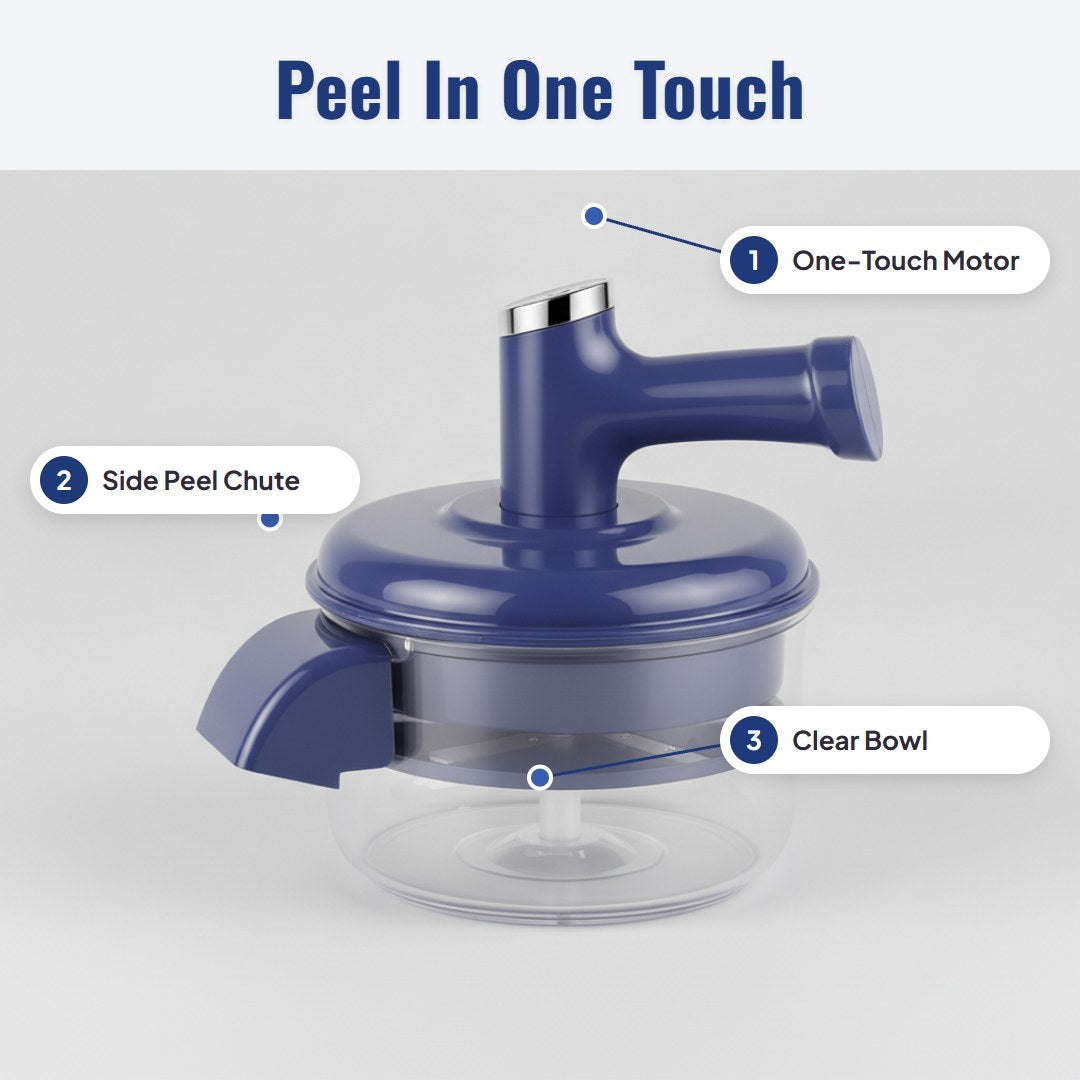 Peelio™ Electric Fruit Peeler & Mixer