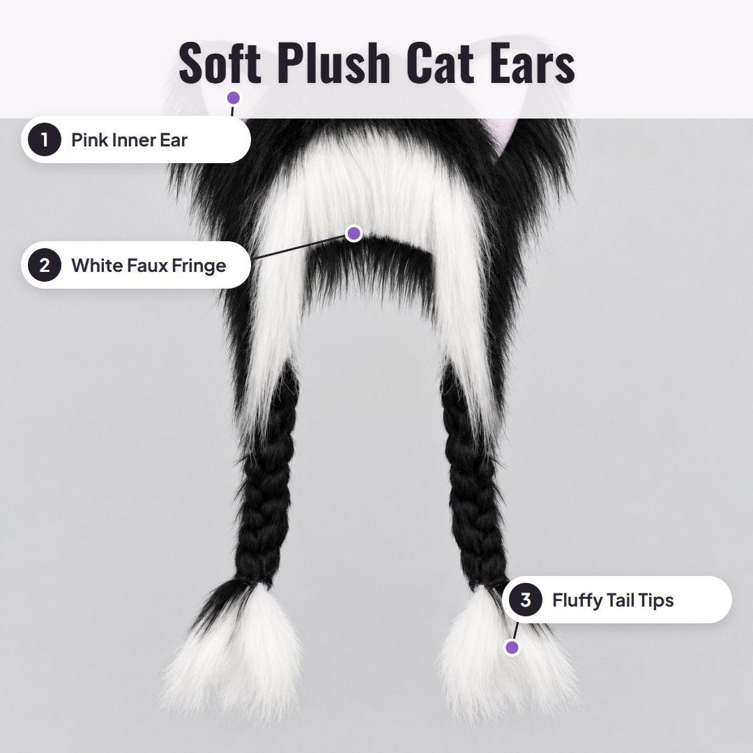 Puffly™ Fluffy Cat Ear Hat
