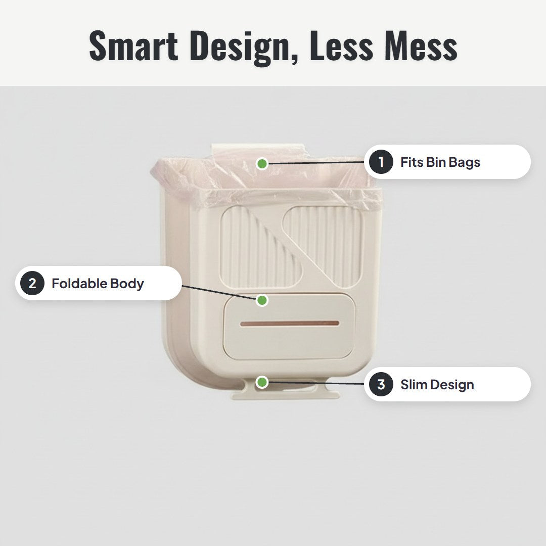 Binly™ Folding Hanging Kitchen Bin (7L)