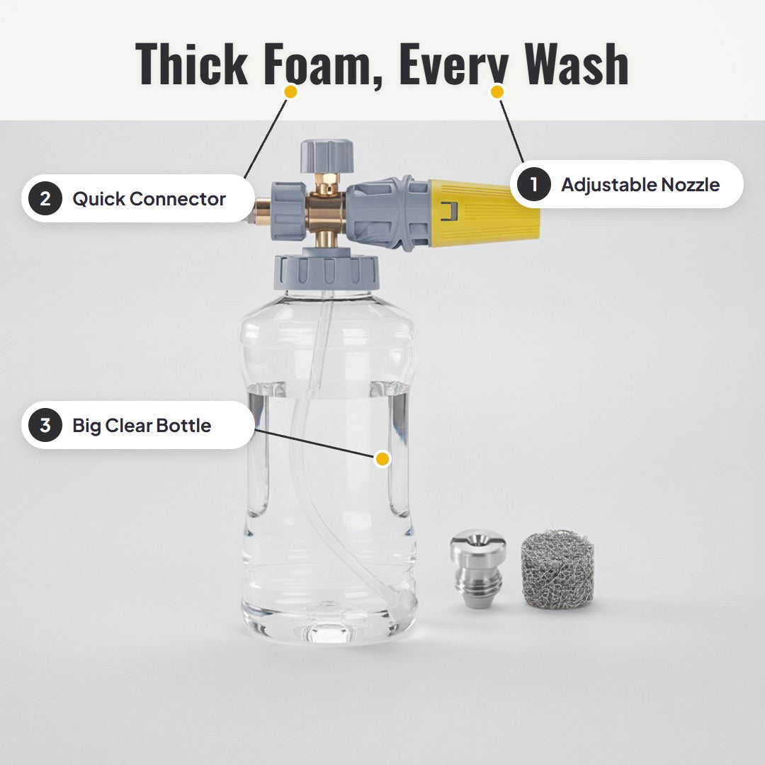 Sudzo™ High-Pressure Foam Cannon
