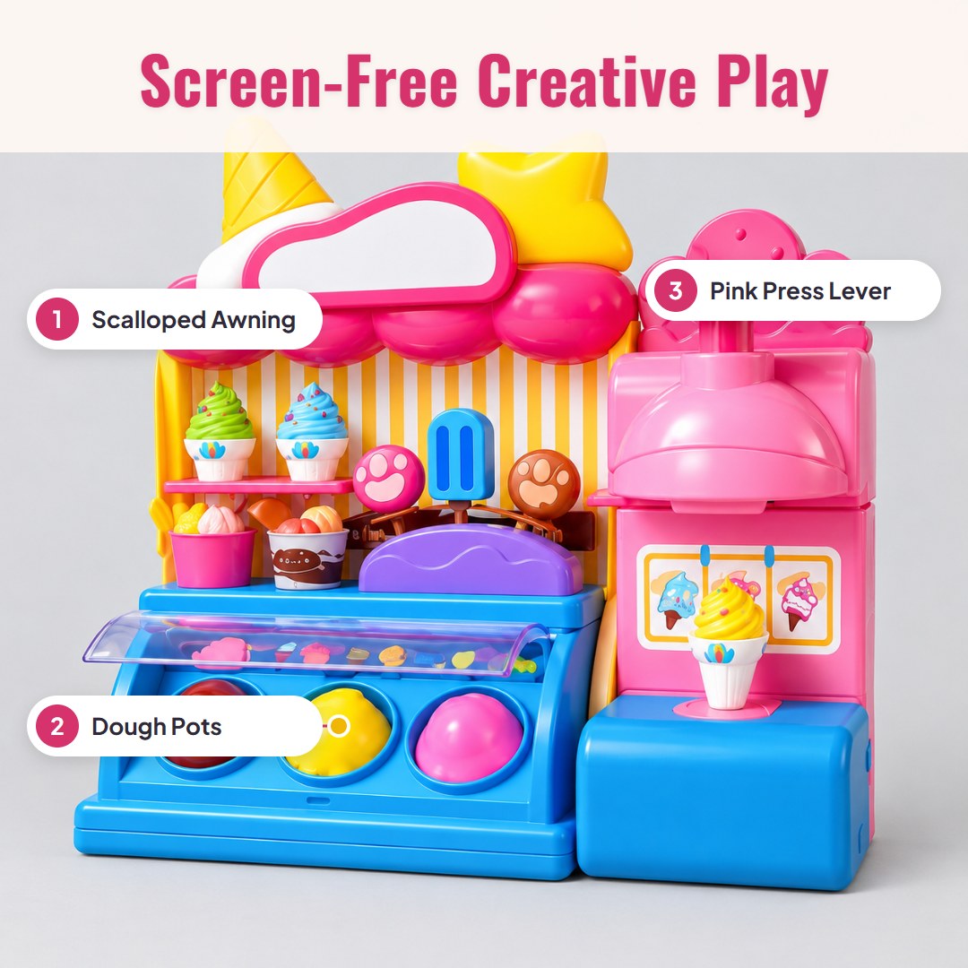 Scooply™ Ice Cream Clay Maker Playset