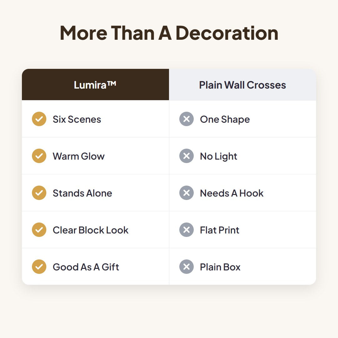 Lumira™ Illuminated Cross