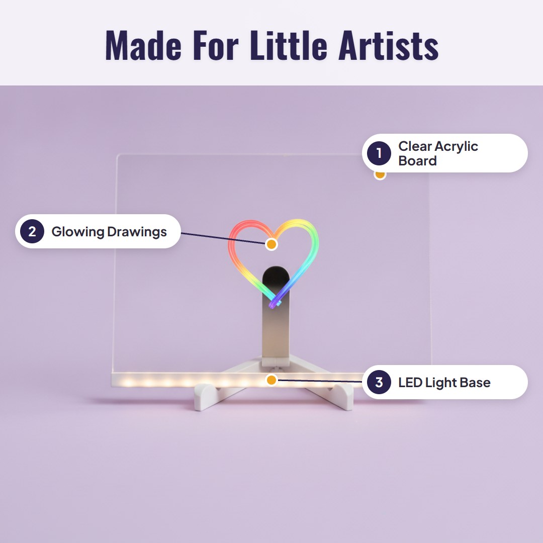 Doodla™ Kids LED Drawing Board
