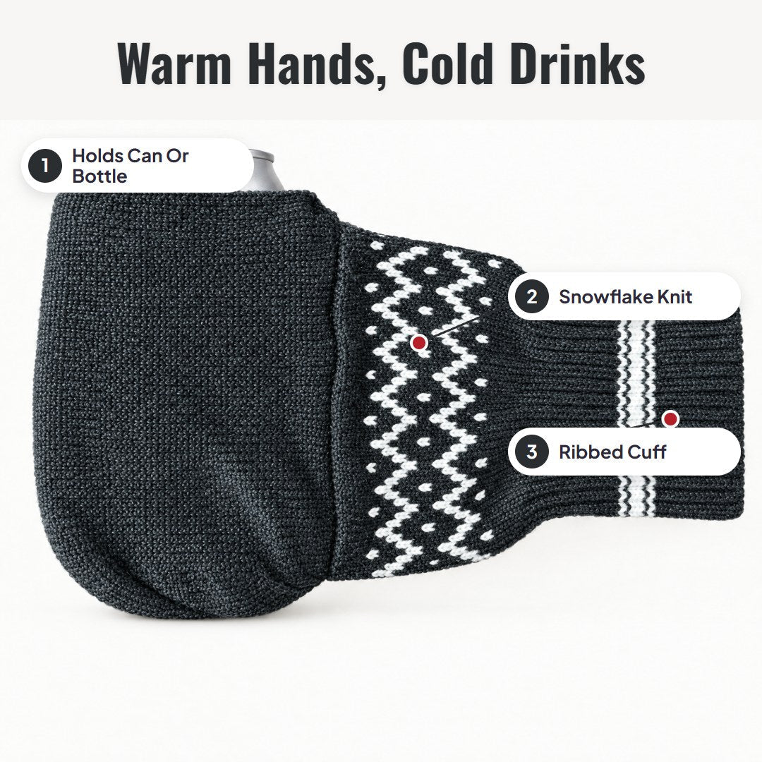 Glovva™ Knitted Drink Holder