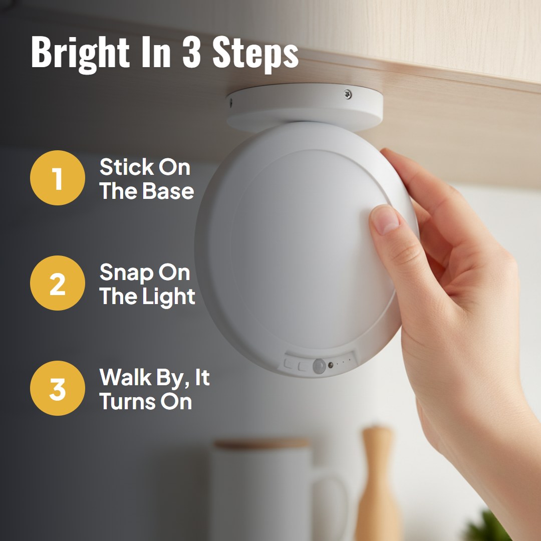 Glowmo™ Rechargeable Motion Sensor Light