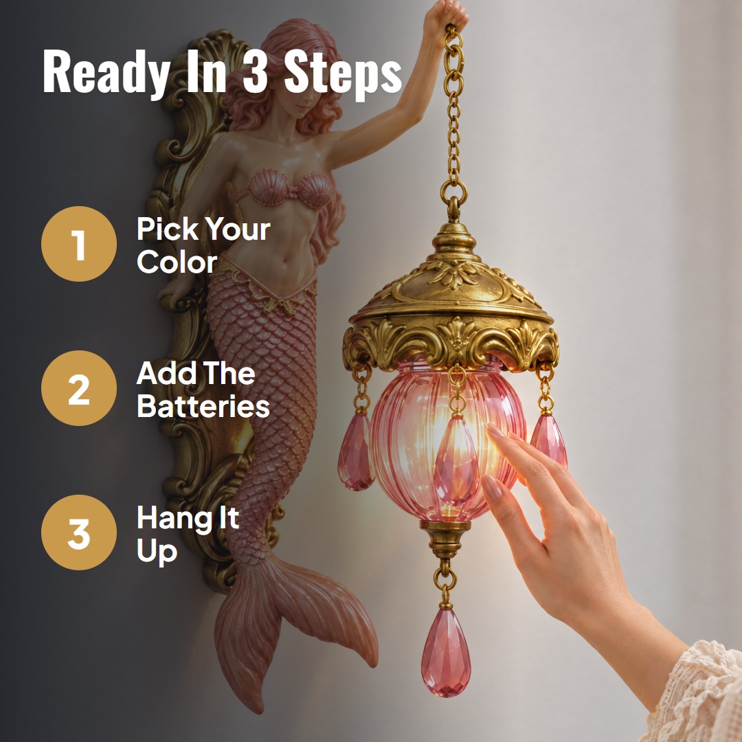 Mareva™ Mermaid Wall Lamp