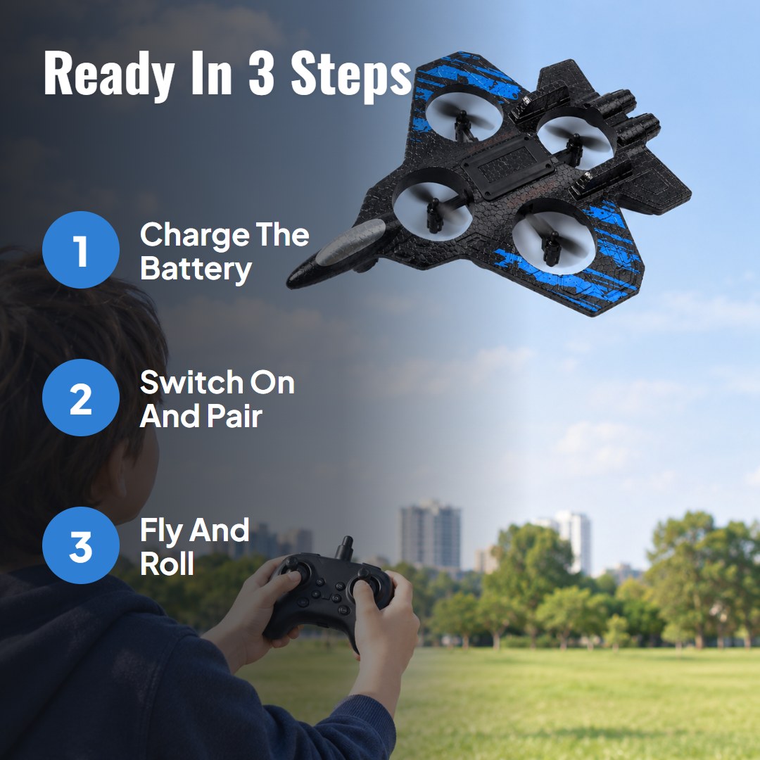 Skyvo™ RC Fighter Jet