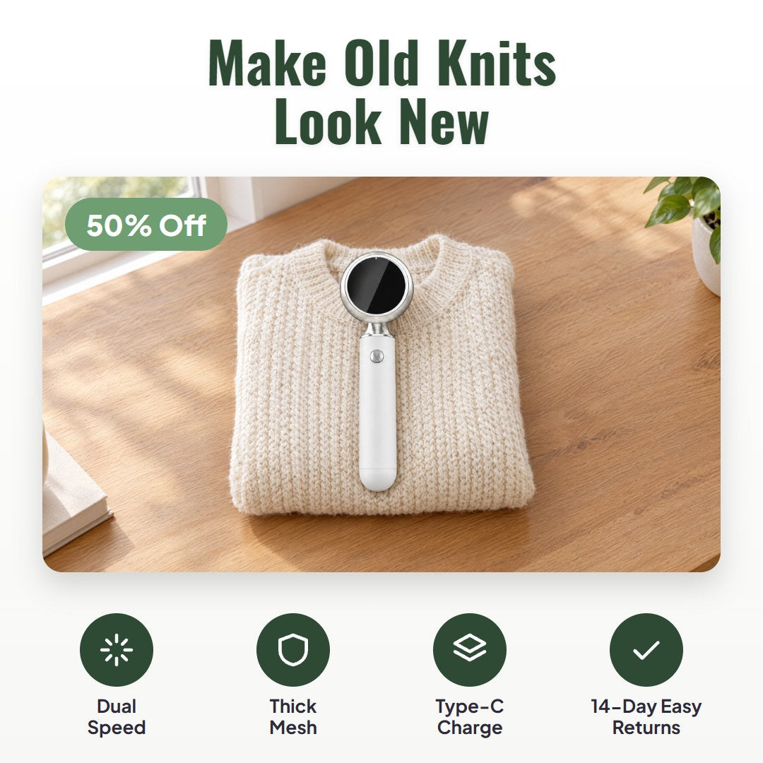 Fuzzly™ Rechargeable Electric Lint Remover