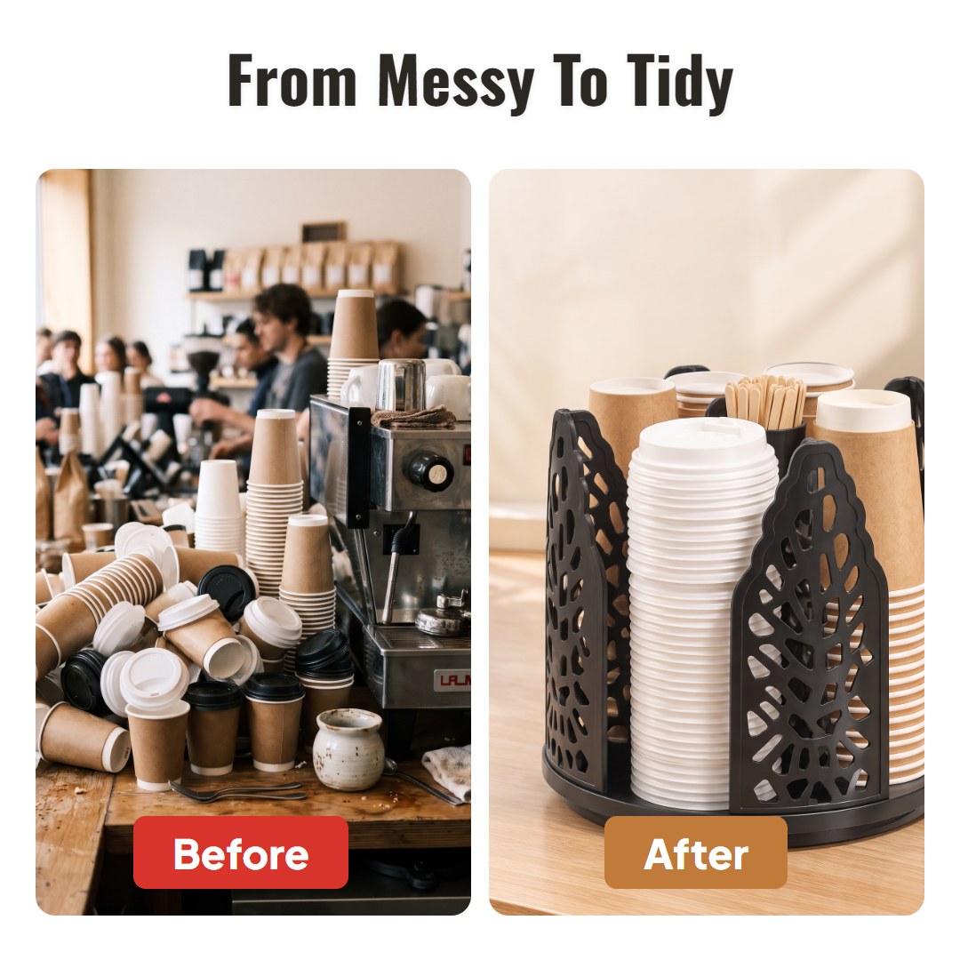 Spirra™ Rotating Cup Holder Dispenser