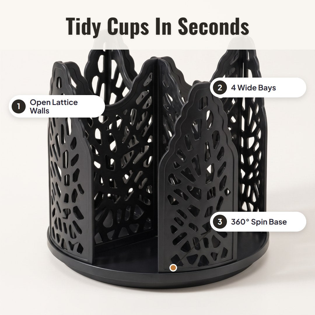 Spirra™ Rotating Cup Holder Dispenser