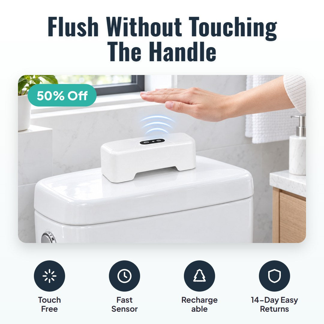 Flushly™ Touchless Toilet Flush Sensor