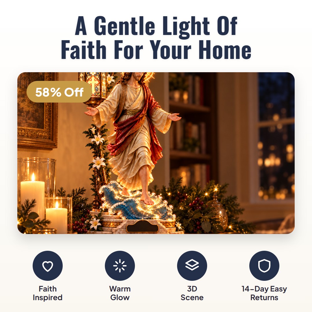 Lumina™ Faith Reflection Light – Jesus Walking On Water