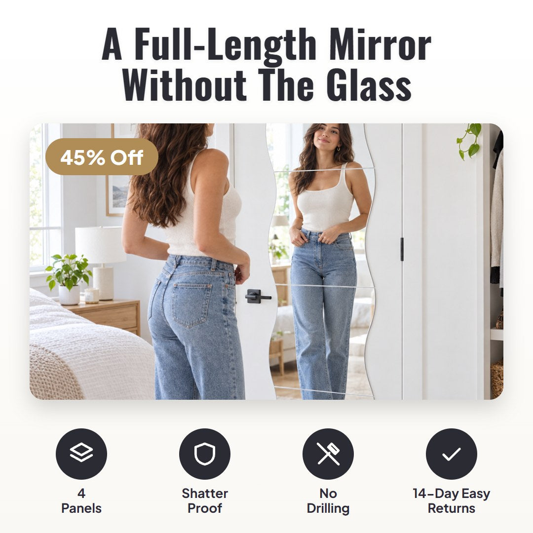 Reflo™ Soft Full-Length Mirror Set (4 Panels)