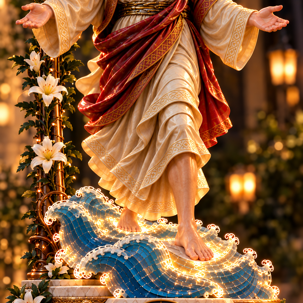 Lumina™ Faith Reflection Light – Jesus Walking On Water