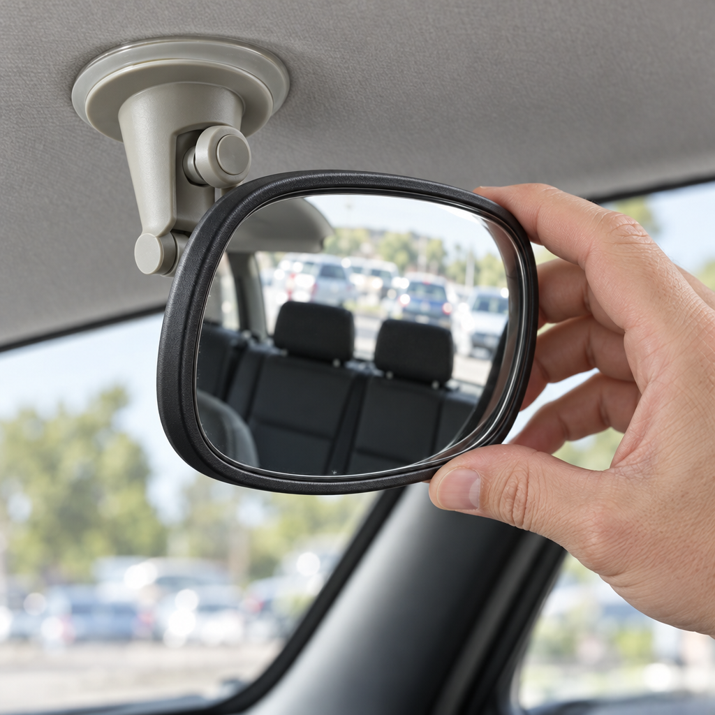 Orbix™ Adjustable Convex Car Mirror