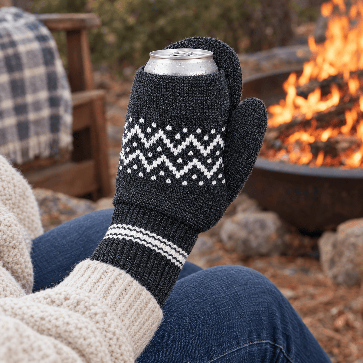 Glovva™ Knitted Drink Holder