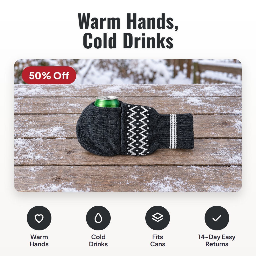 Glovva™ Knitted Drink Holder - Hartwella