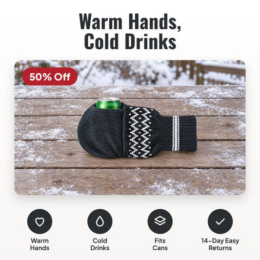 Glovva™ Knitted Drink Holder - Hartwella