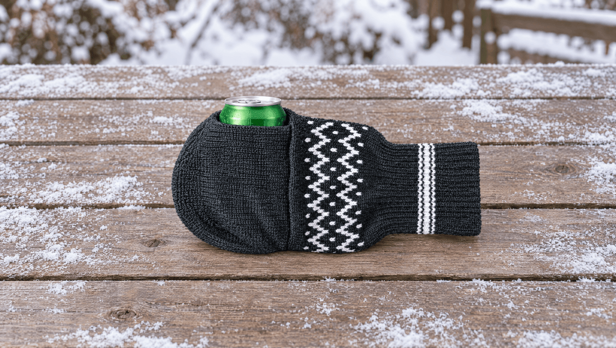 Glovva™ Knitted Drink Holder