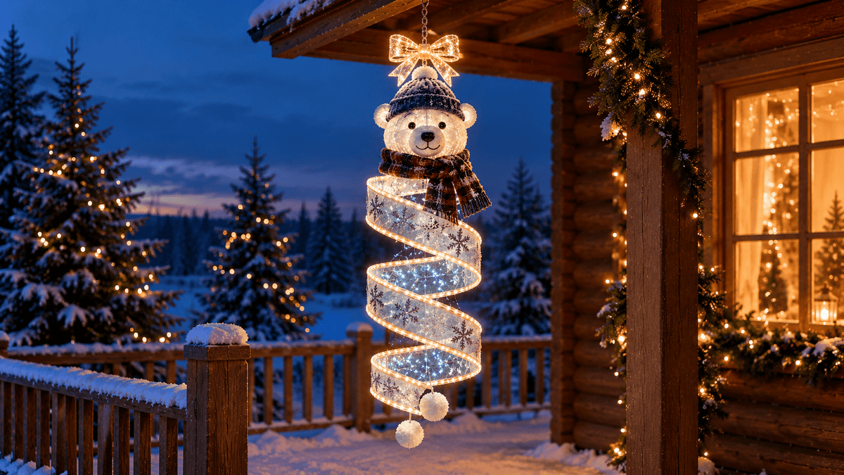 Glowick™ Spiral Hanging LED Light - Hartwella
