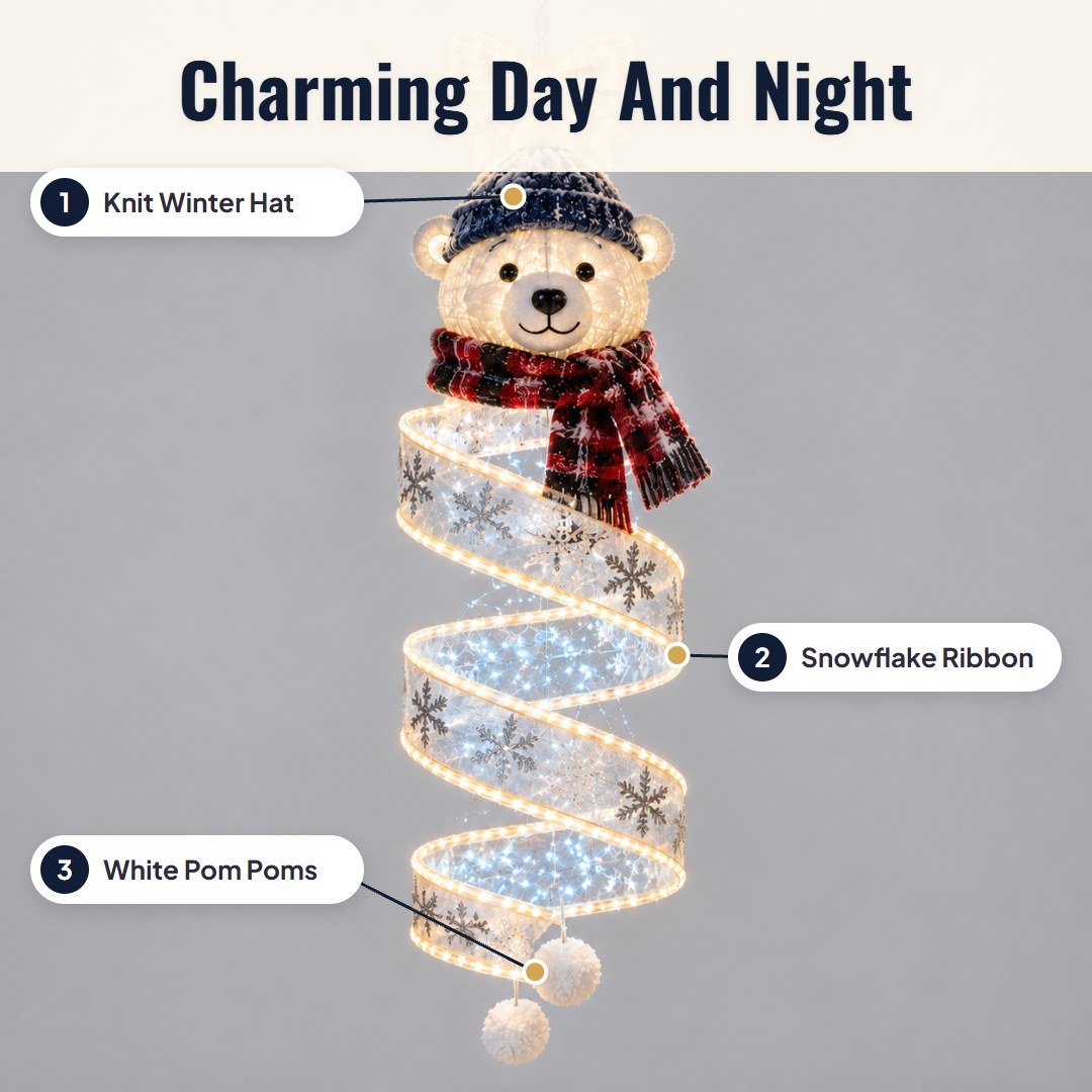 Glowick™ Spiral Hanging LED Light - Hartwella