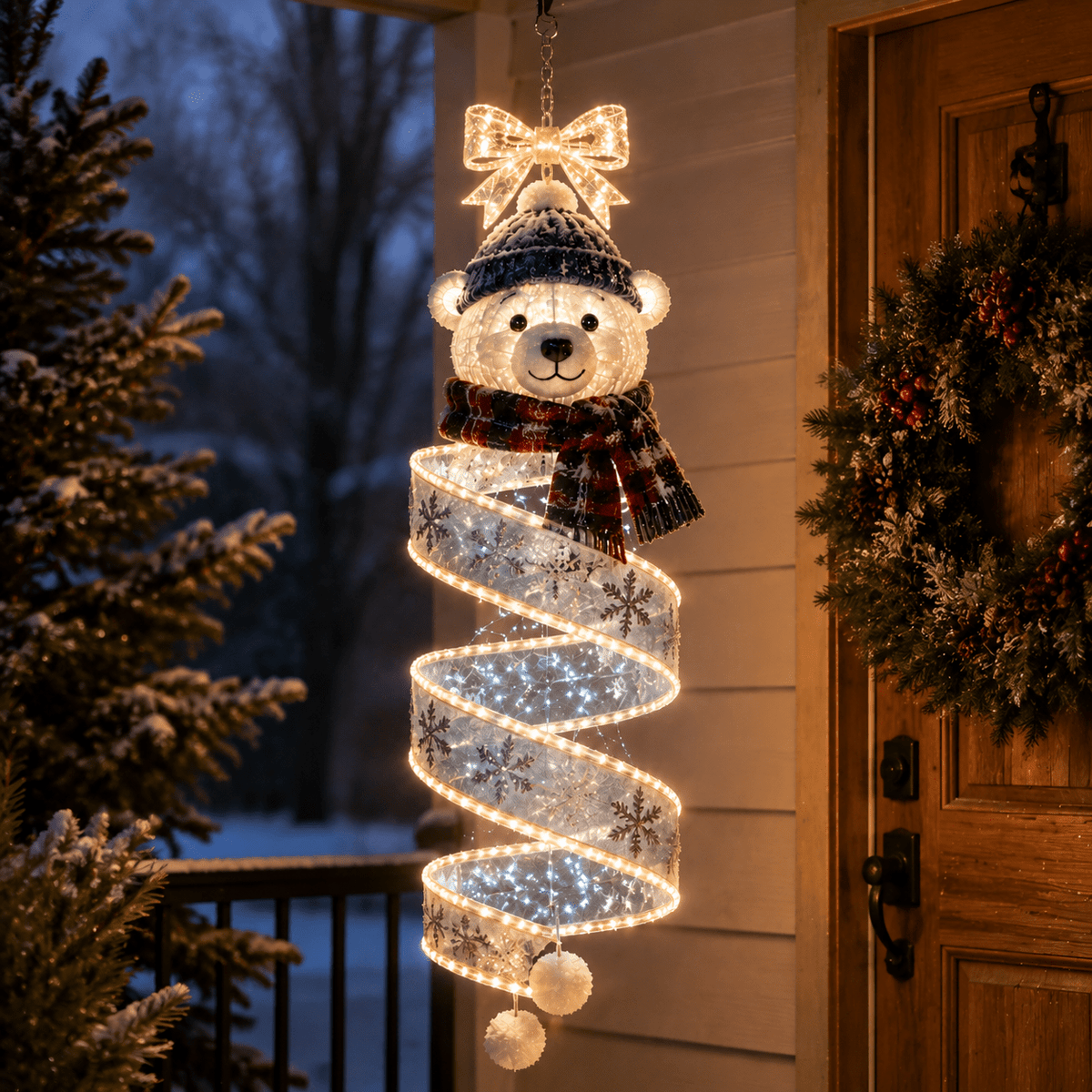 Glowick™ Spiral Hanging LED Light