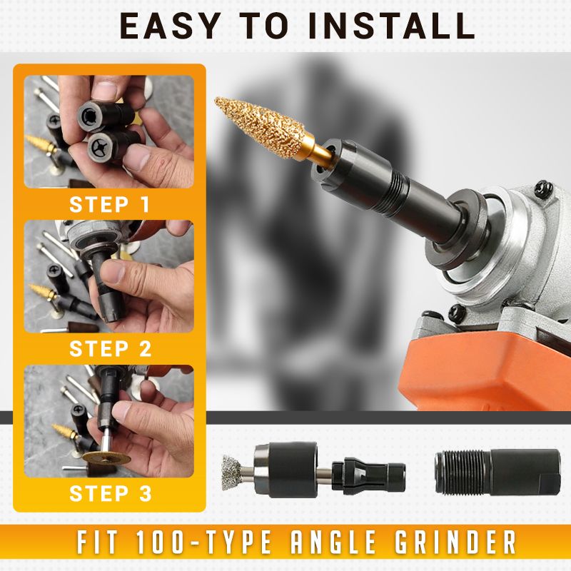 GrindFlex Angle Grinder Adapter | Versatile Grinding Tool - Hartwella