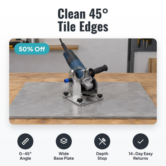 Grindro™ Angle Grinder Stand for Tile Chamfer Cutting - Hartwella