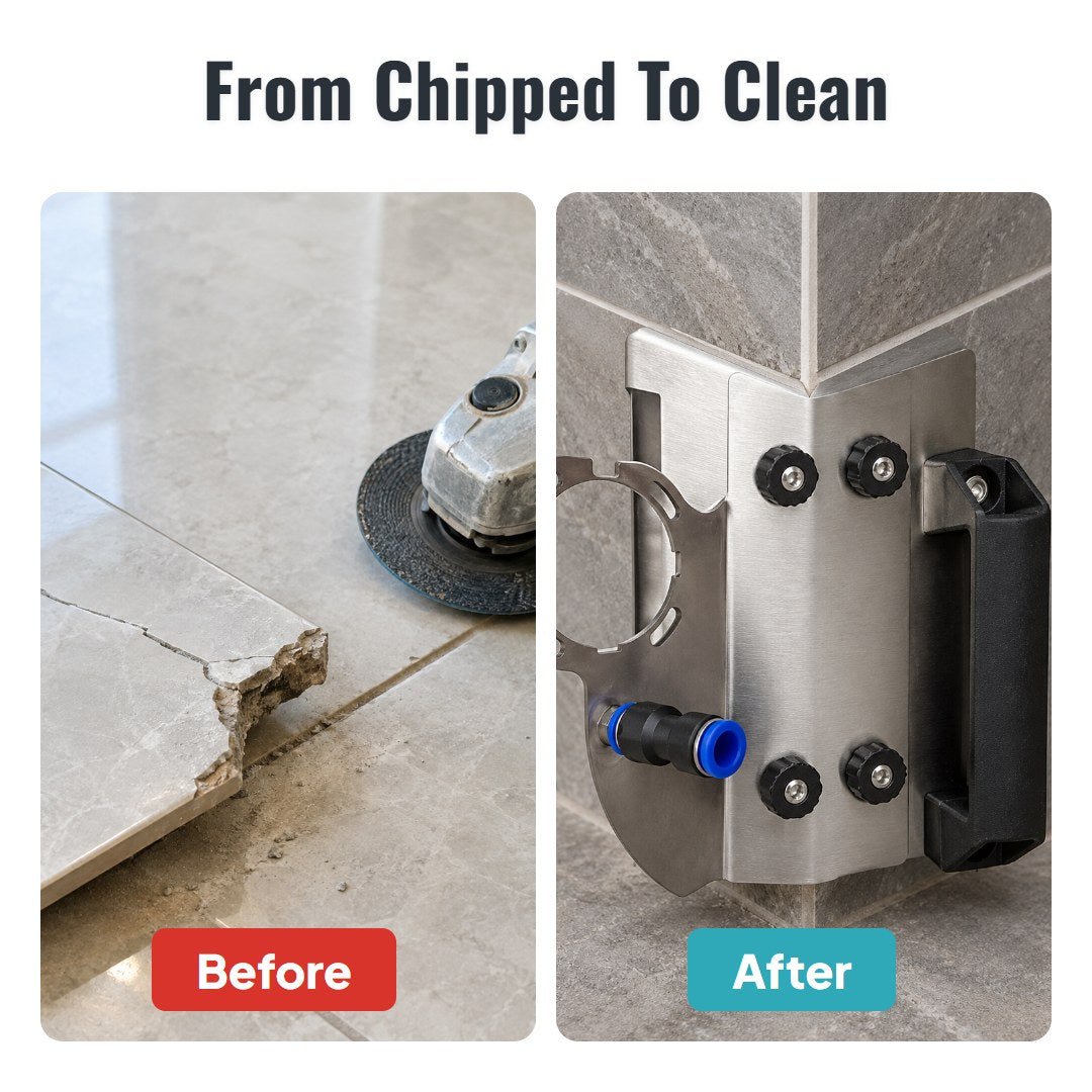 Grindro™ Angle Grinder Stand for Tile Chamfer Cutting - Hartwella