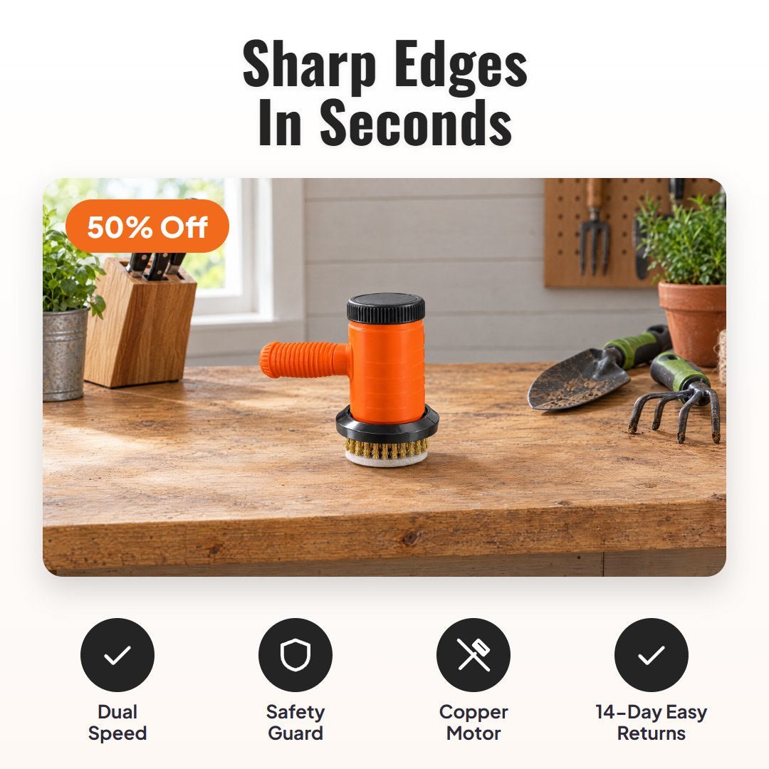 Grinta™ Cordless Knife & Tool Sharpener - Hartwella