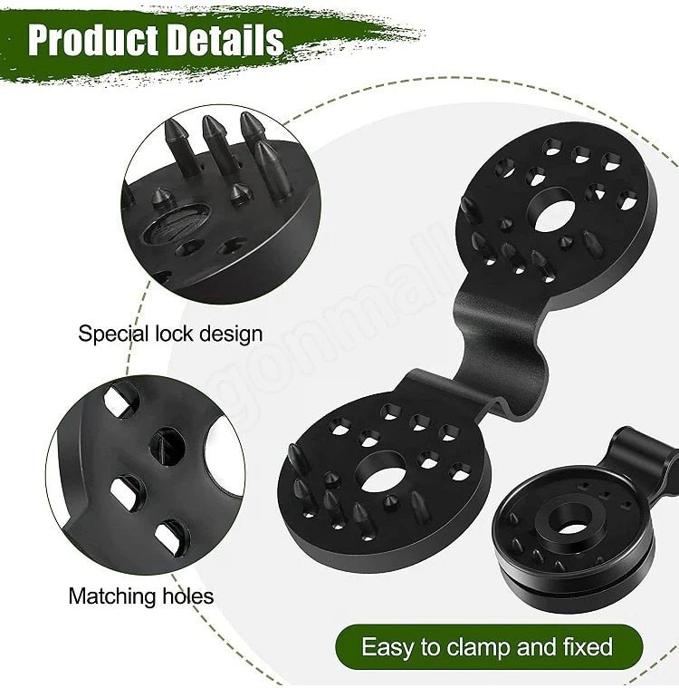 Gritty Gripper Clips | Unbreakable Hold, Tool - Free Installation, Durable ABS Plastic - Hartwella