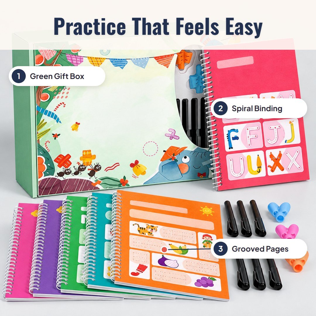 Groovio™ Magic Grooved Writing Practice Set