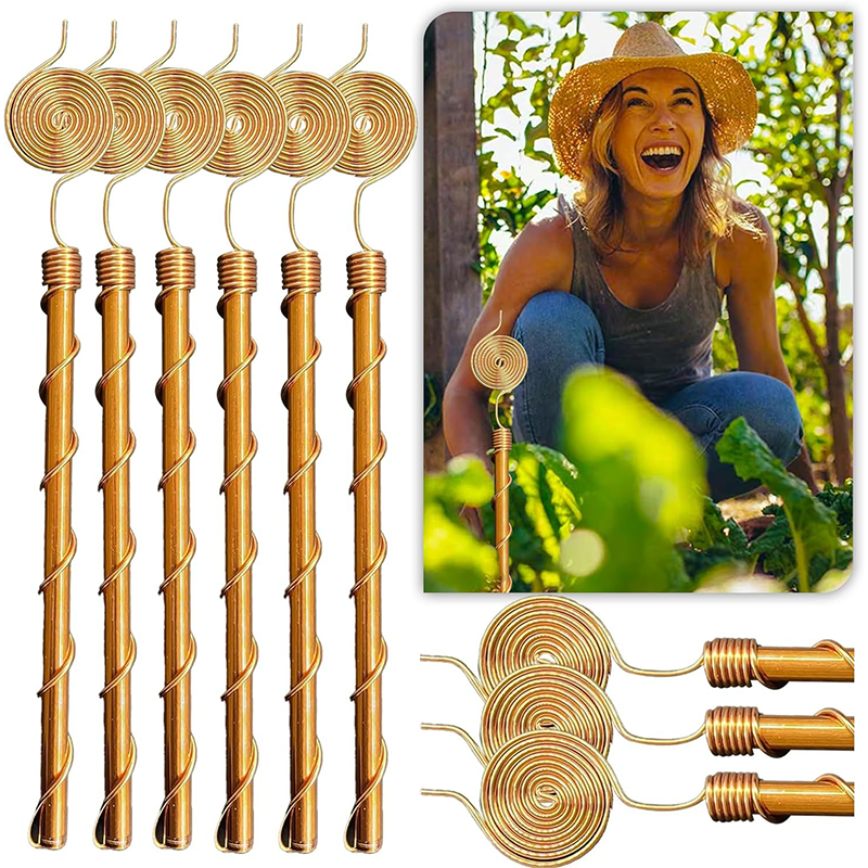 Grove Electroculture Stake | Pure Copper, Weather Resistant, Easy Installation - Hartwella