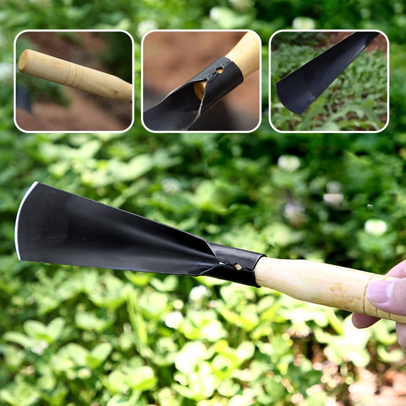 Grove Gardening Tools Set | Stainless Steel Weeding Shovel, Trowel, Rake - Hartwella