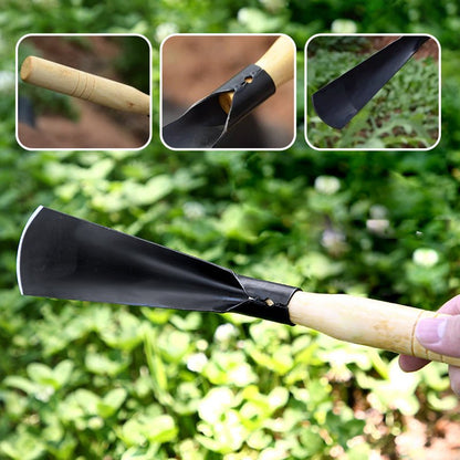 Grove Gardening Tools Set | Stainless Steel Weeding Shovel, Trowel, Rake - Hartwella